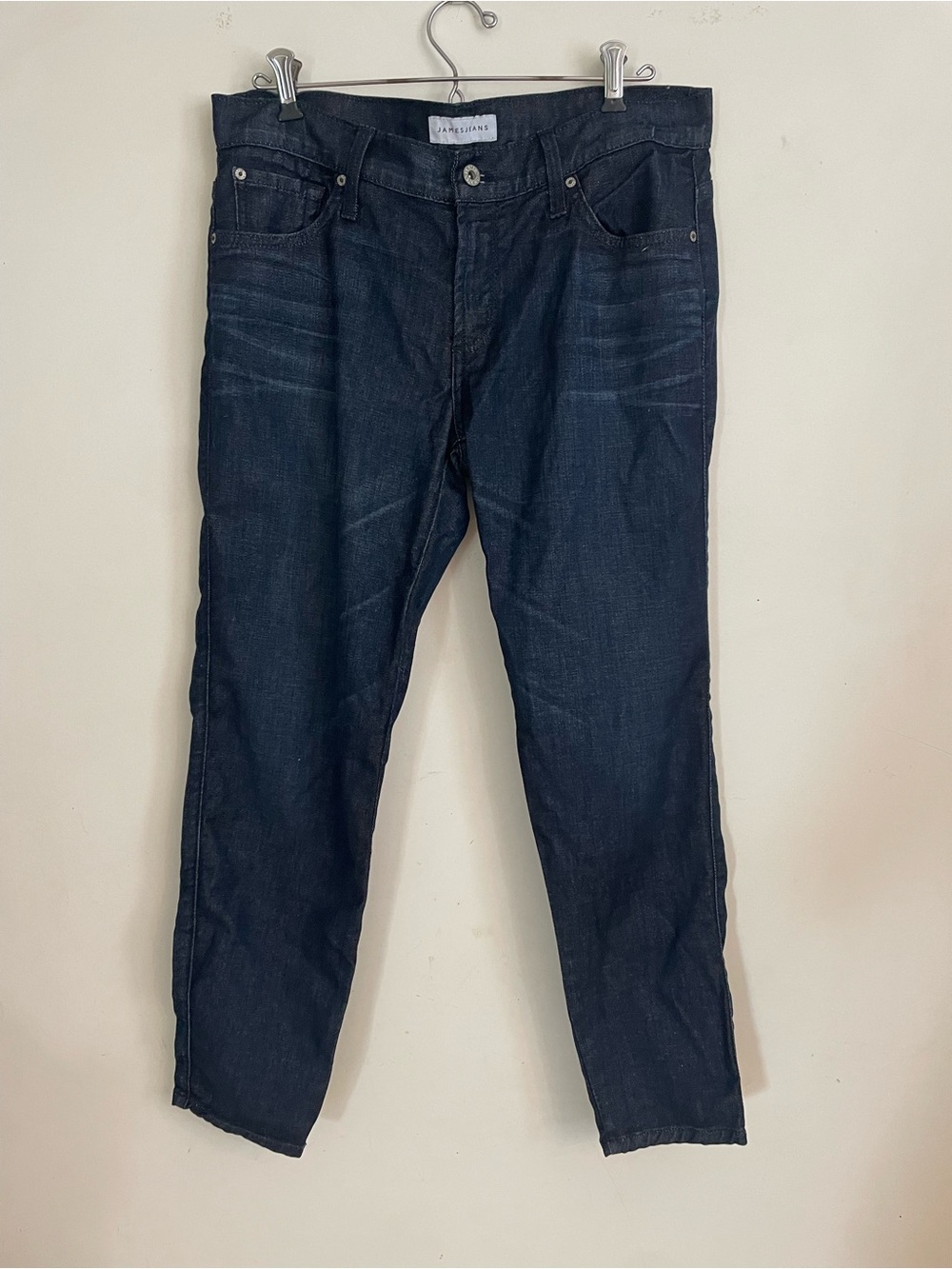 James Jeans Dark Blue Jeans - Stretch Slim “Twiggy Ankle”  Fit
